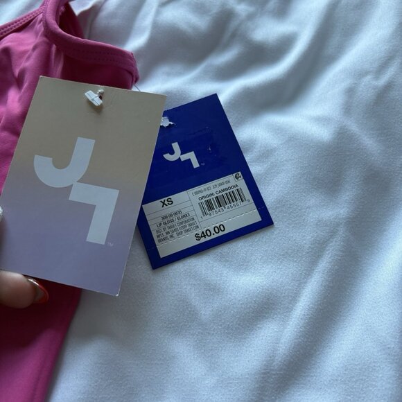 NWT Target JOY LAB HOT Pink Full Body Jumpsuit Jumper Womans Size XS Yoga Gym - Picture 2 of 8